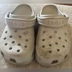 Well worn Woman’s Crocs 6